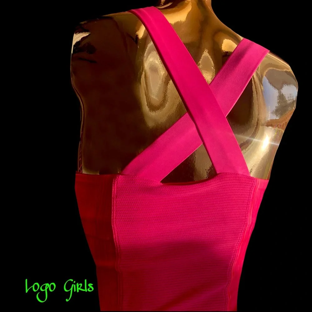 Nike Vintage ‘Love is Blind’ Holographic Custom  Lofi Girls Sport Tank Top - Picture 5 of 8